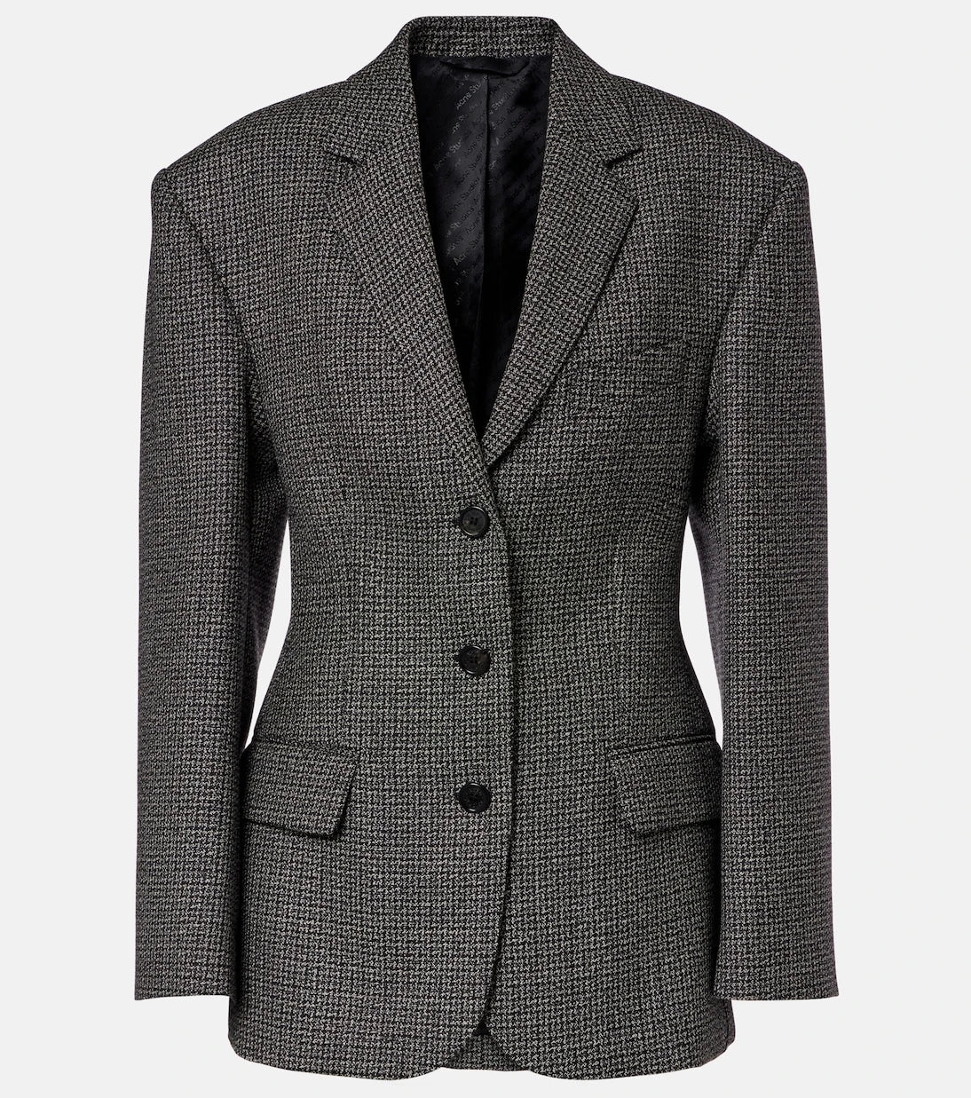 Acne Studios - Houndstooth wool suit jacket