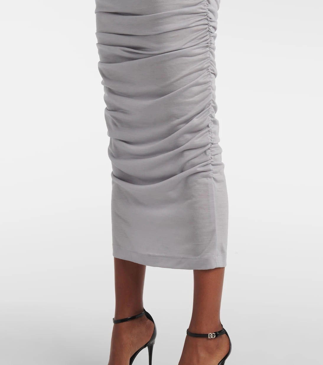 Dolce&Gabbana - Yün midi elbise