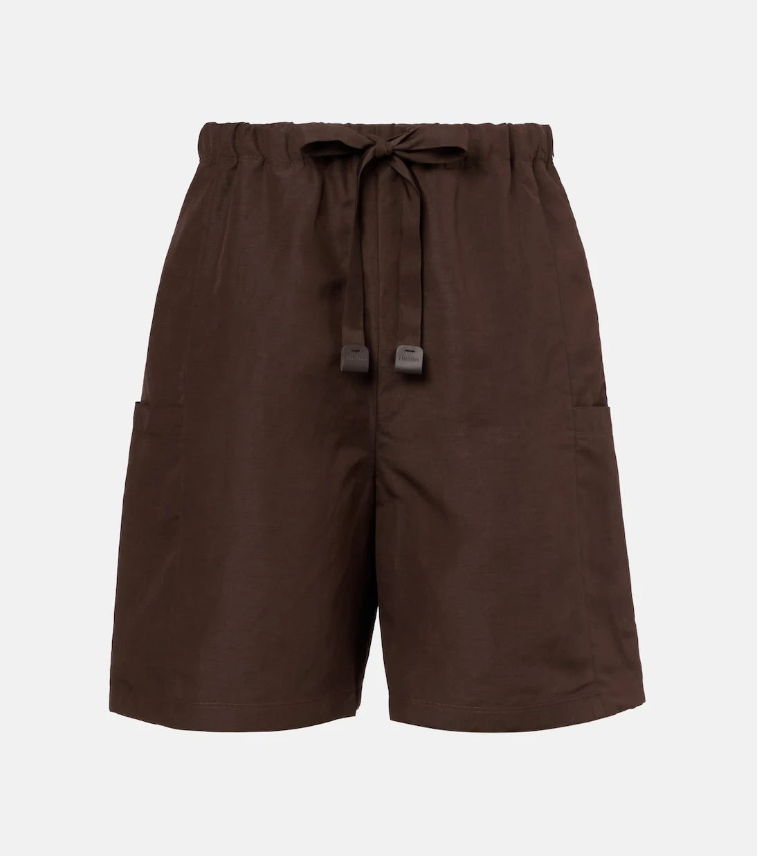 Max Mara - Quebec keten ve ipek şort