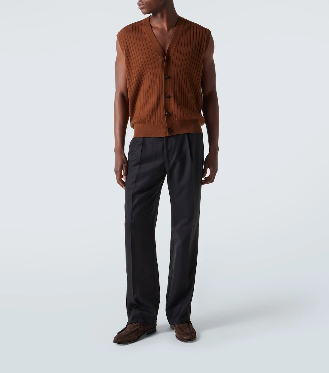 Bottega Veneta - Ribbed-knit wool sweater vest