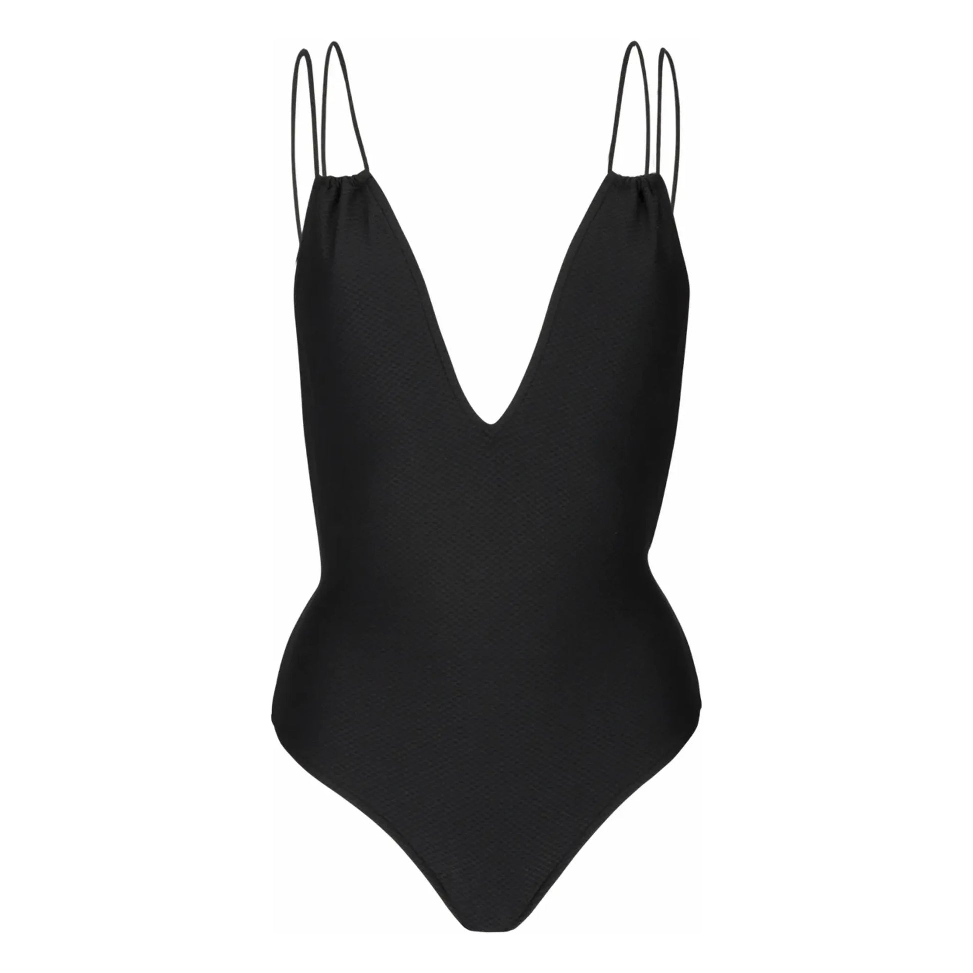 Anja Paris - Le Piccolo Honeycomb 1-piece swimsuit | Black