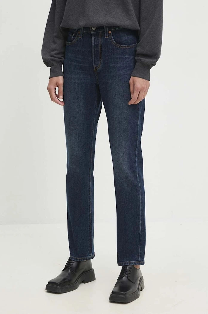 Levi's дънки straight дамски 501® JEANS FOR WOMEN