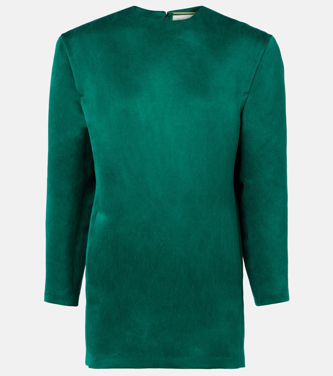 Saint Laurent - Silk satin minidress