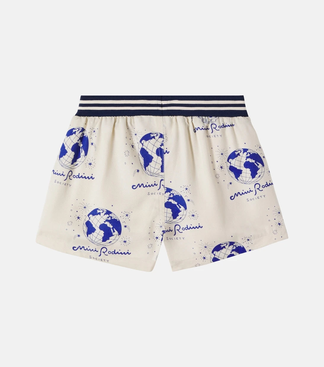 Mini Rodini - Society printed wide-leg pants