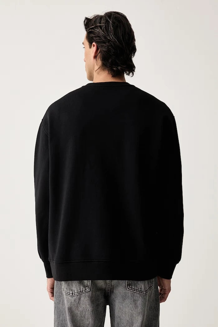Levi's erkek pamuklu SWEATS CREW sweatshirt