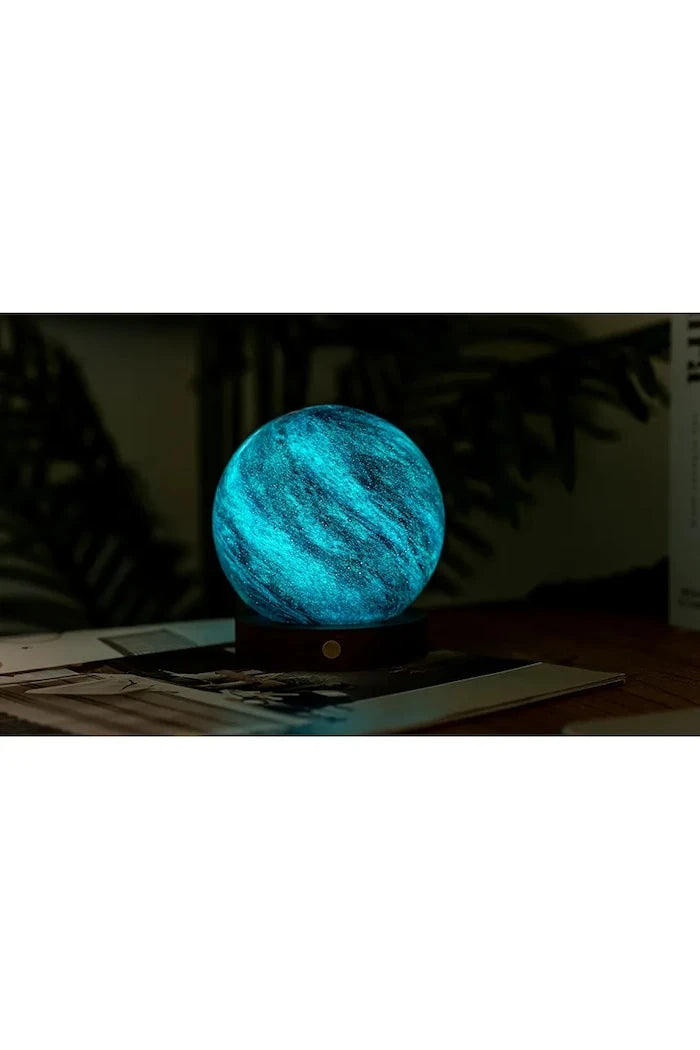 Led декоративна лампа Gingko Design AstraGlass Light L/12 x 12 x 13 cm