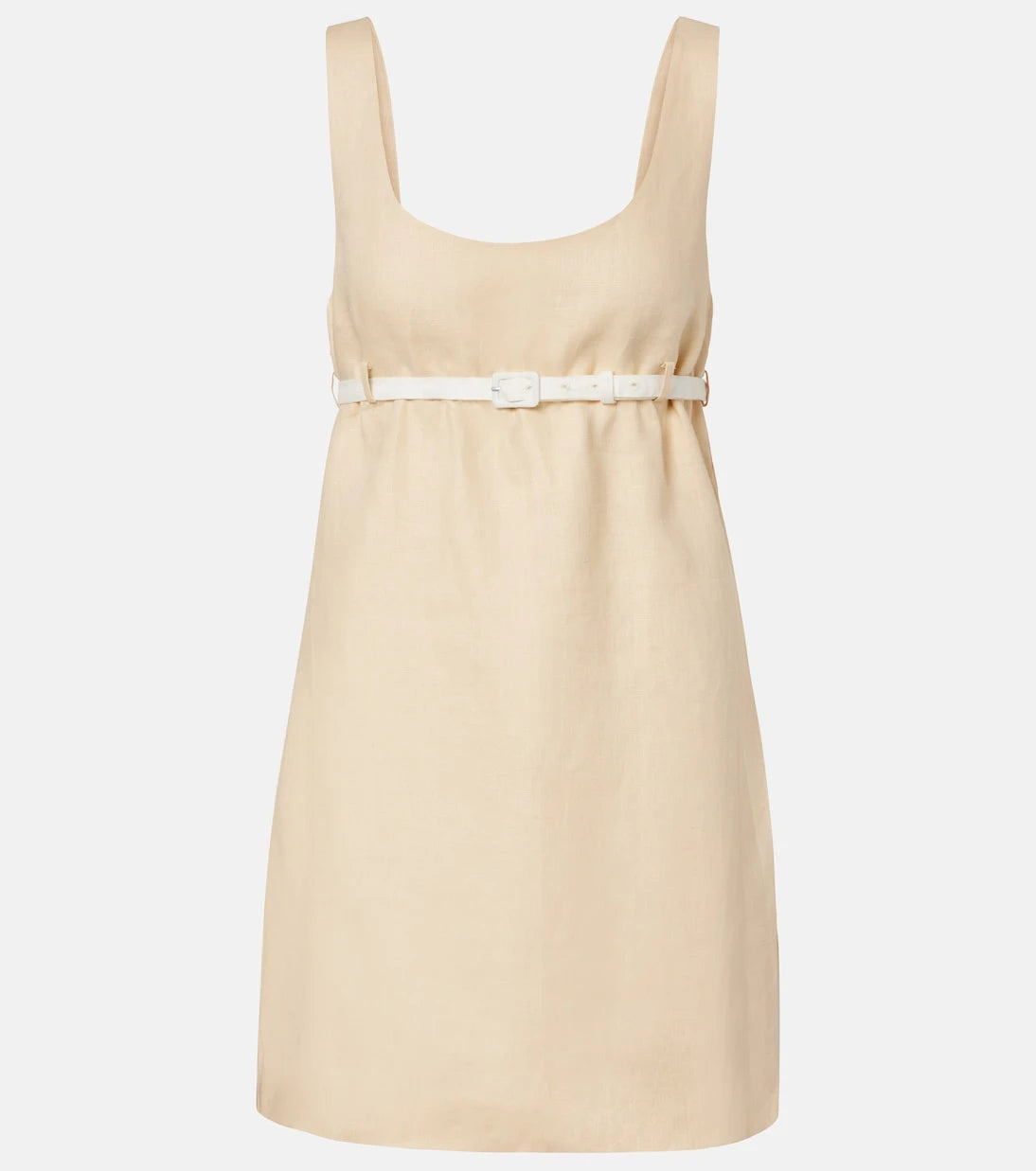 Posse - Pamela belted linen minidress