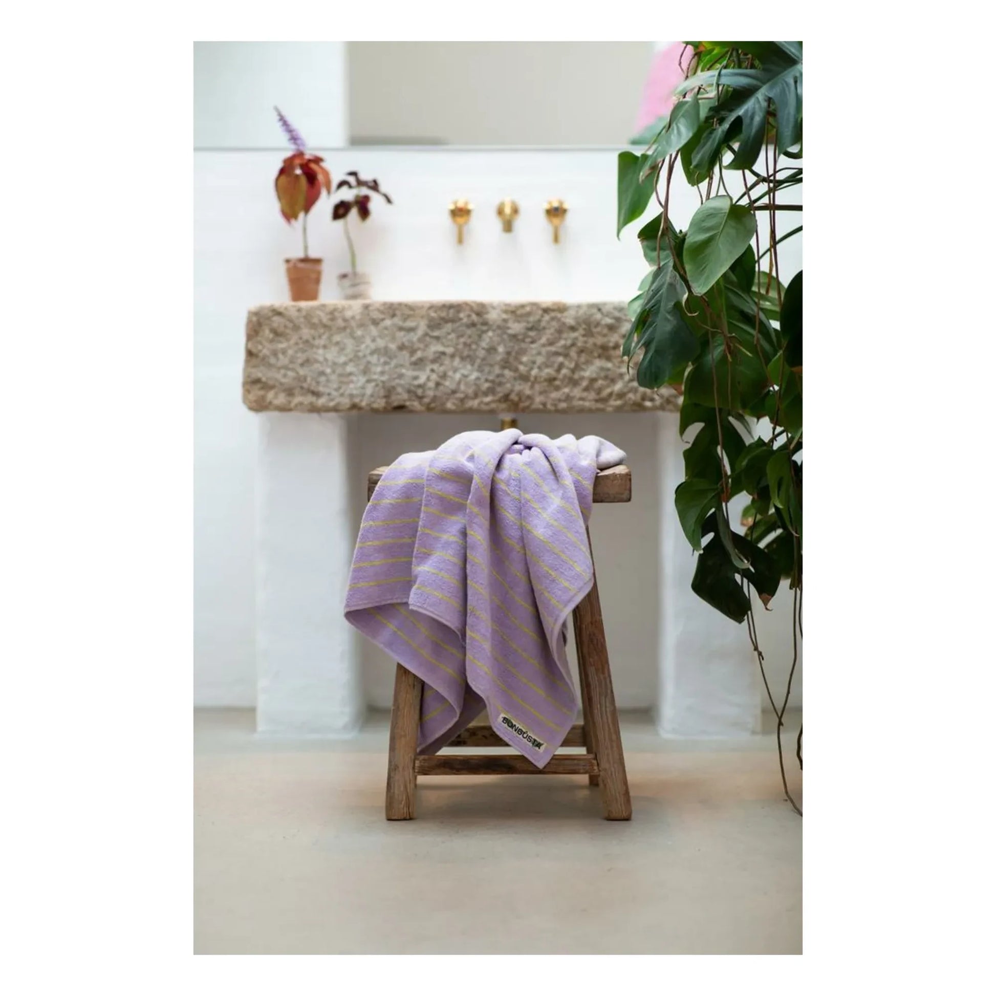 Bongusta - Naram bath towel | Lilac