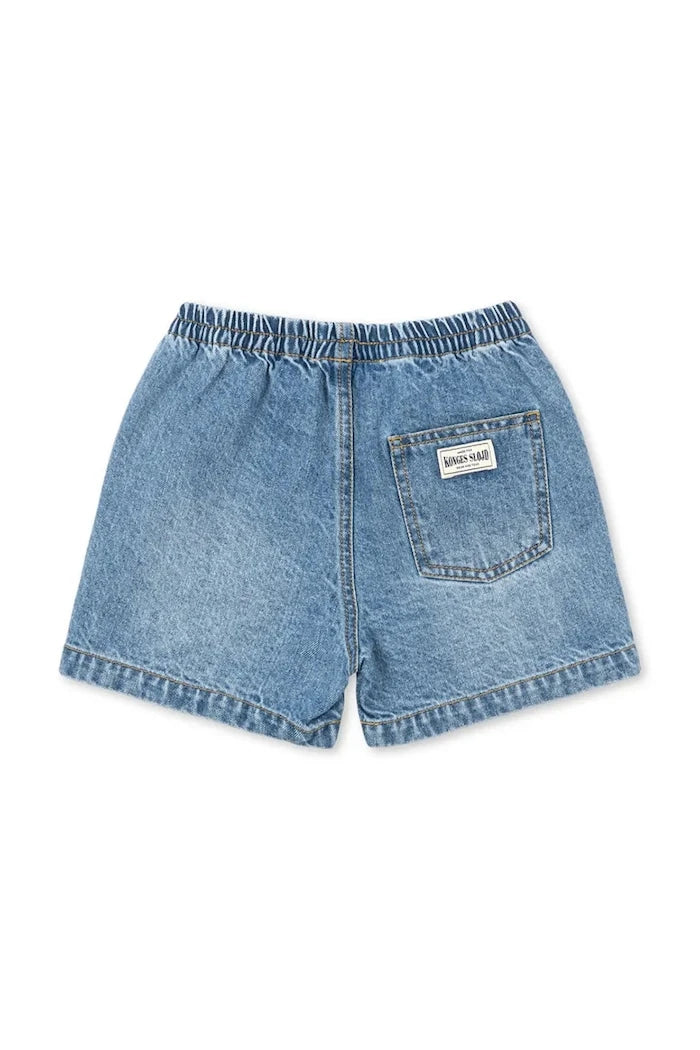 Konges Sløjd çocuk denim şort MAGOT DENIM SHORTS GOTS