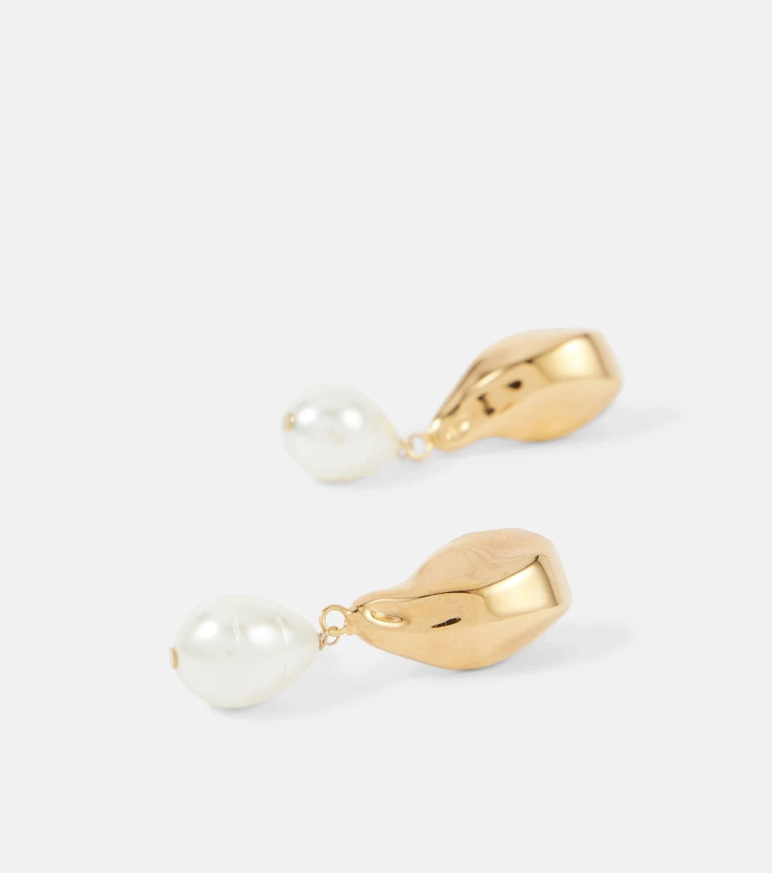 Oscar de la Renta - Faux pearl drop earrings