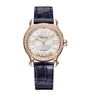 Rose Gold and Diamond Happy Sport Automatic Watch 33mm