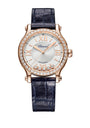 Rose Gold and Diamond Happy Sport Automatic Watch 33mm