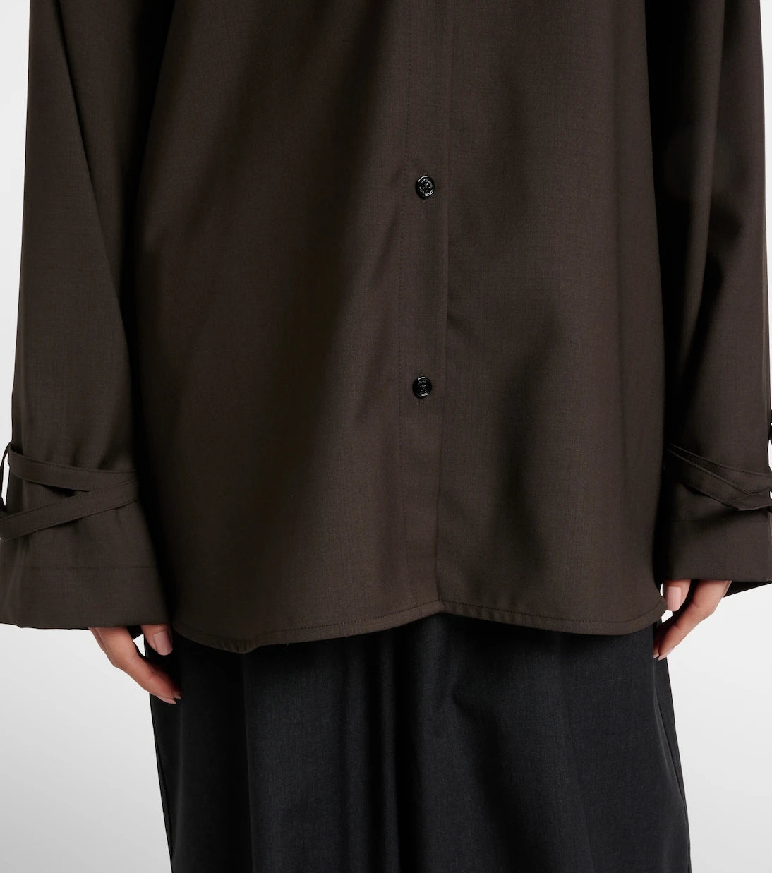 Toteme - Oversized wool shirt