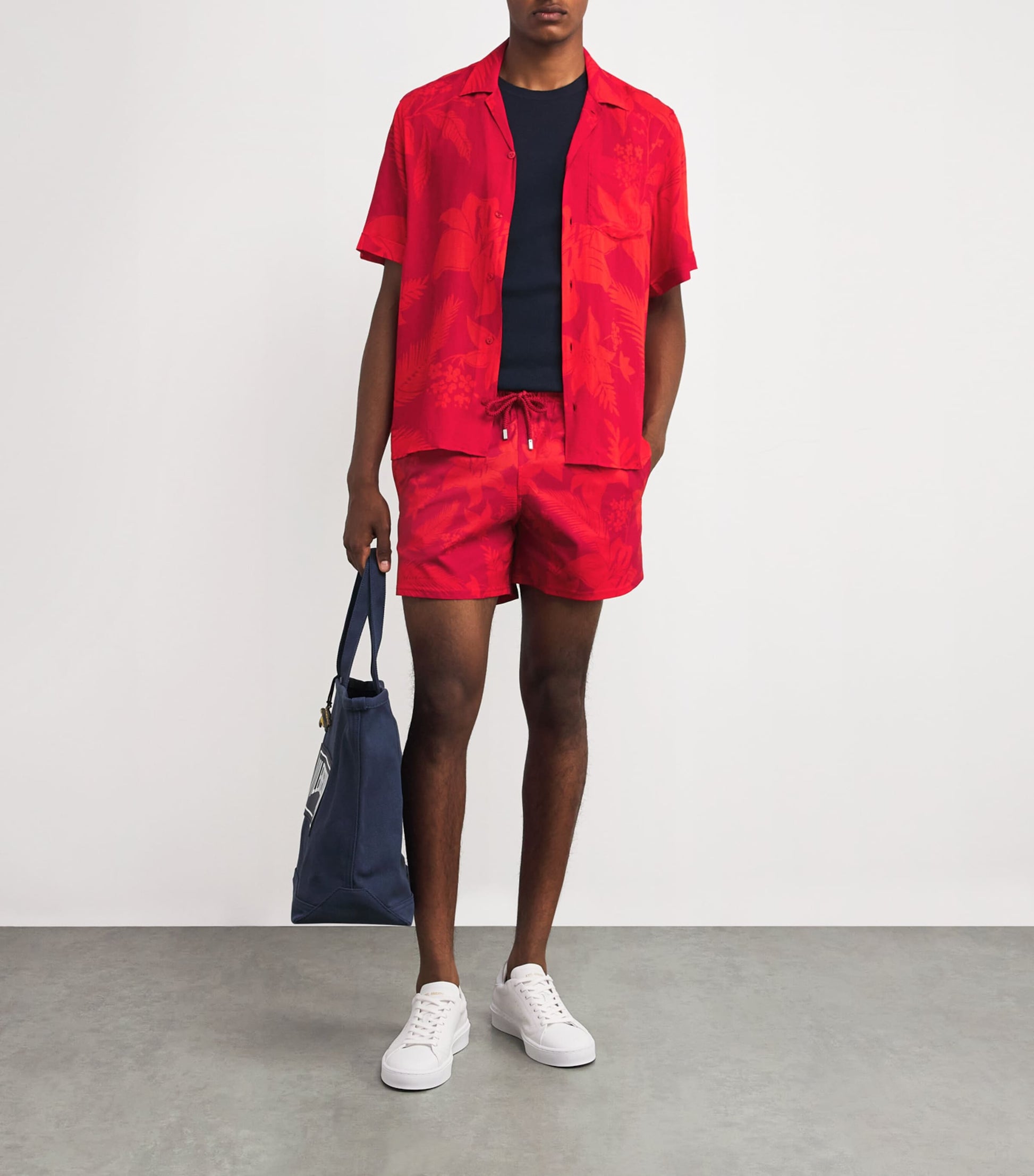 Flower Power Print Moorise Swim Shorts