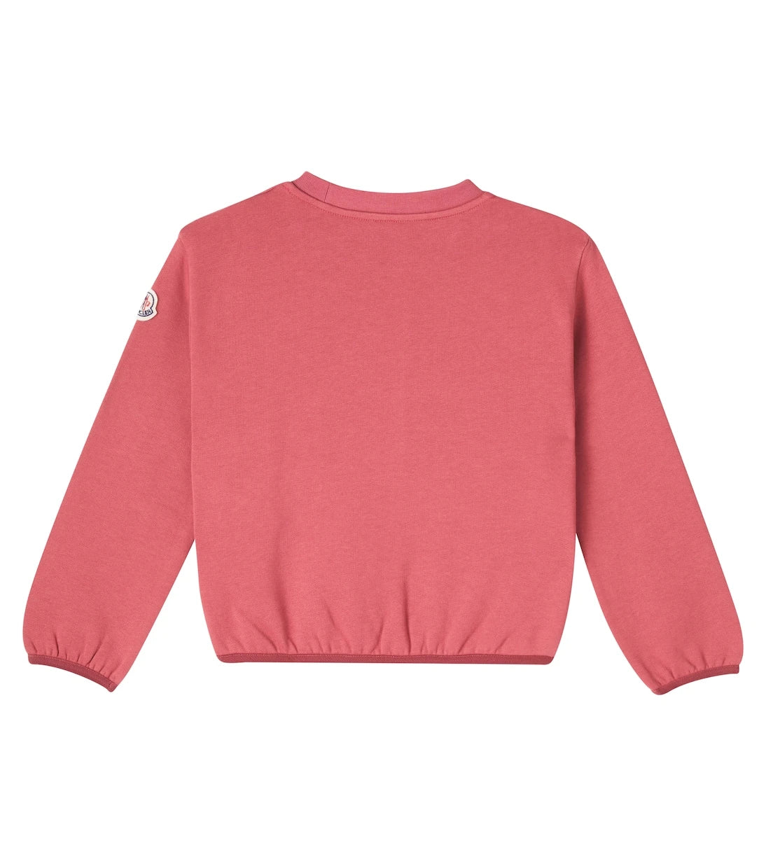 Moncler Enfant - سويت شيرت من قطن الجيرسيه بشعار الماركة