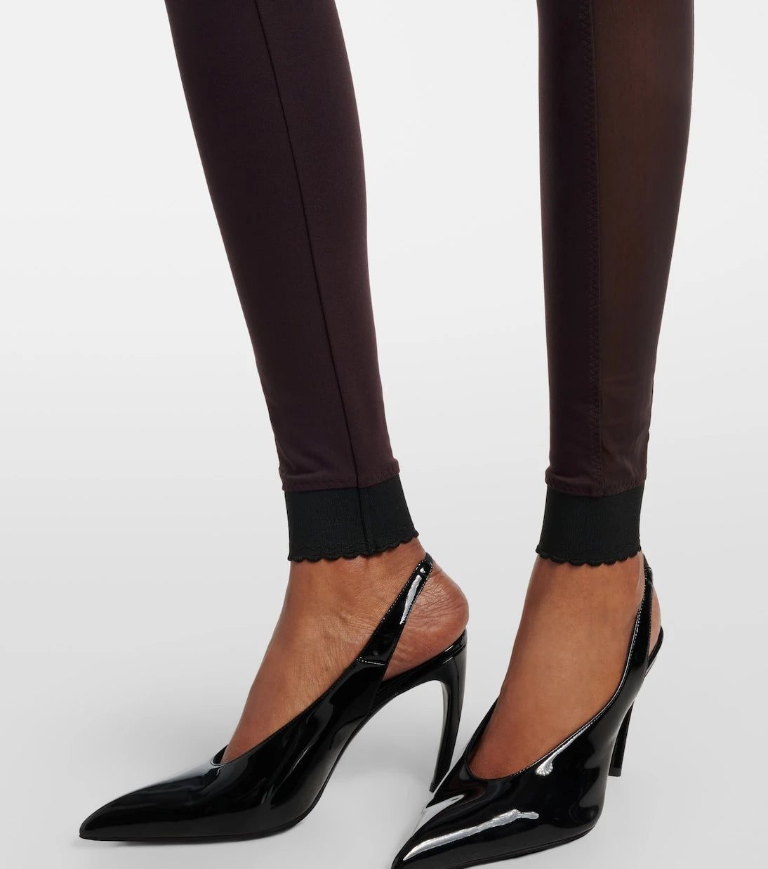 The Attico - Paneled leggings
