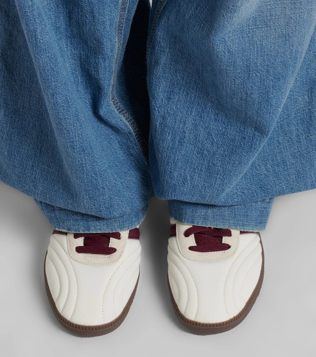 Adidas - Samba LT suede-trimmed sneakers
