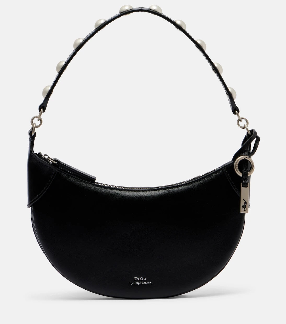 Polo Ralph Lauren - Polo ID Mini studded leather shoulder bag