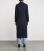 Claudie Pierlot Blue Wool Trench Coat