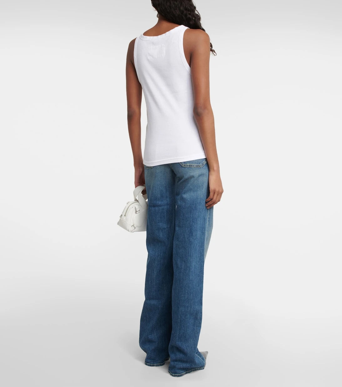 Nili Lotan - Jennifer rib-knit tank top