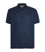 Paul Smith Cotton Leopard-Jacquard Polo Shirt