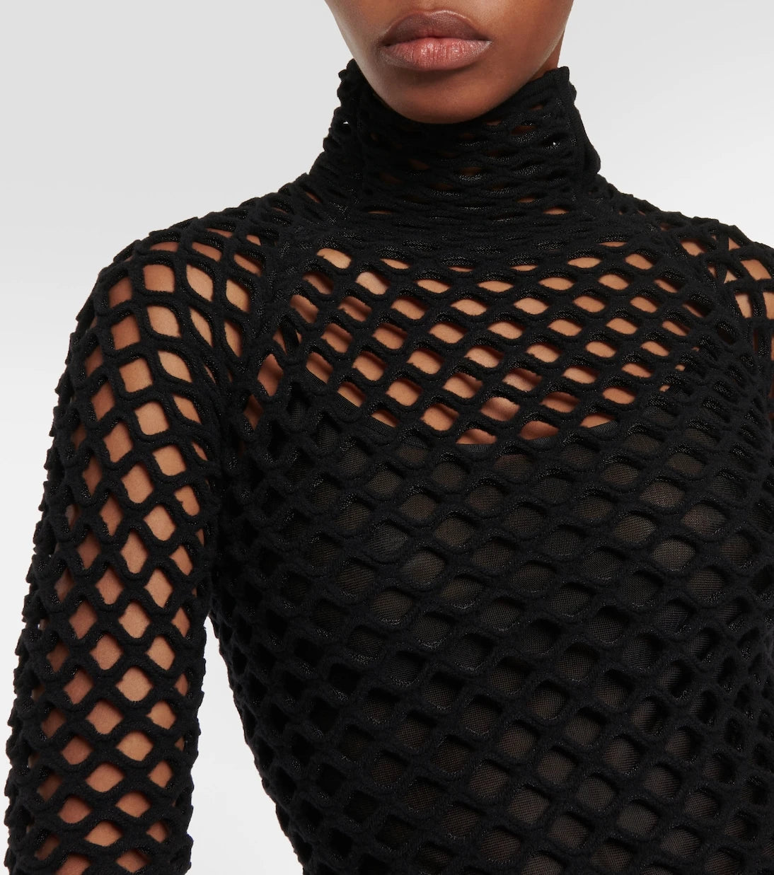 Alaïa - Sheer net gown