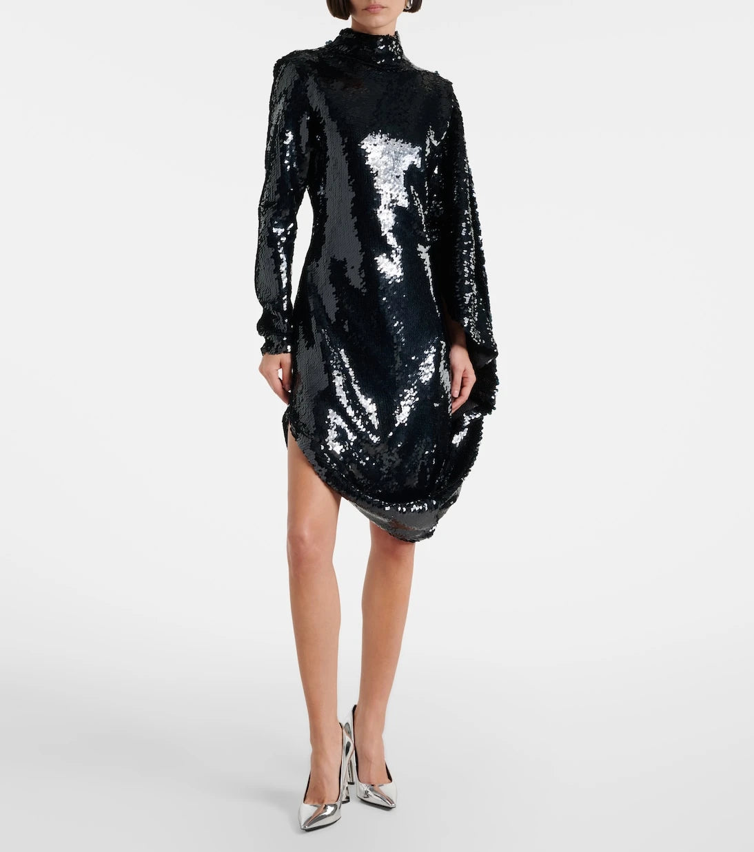 Stella McCartney - Elsa 103 metallic-effect pumps