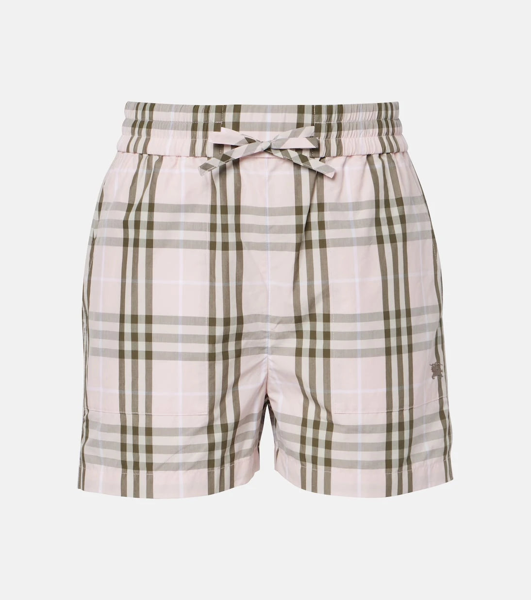 Burberry - شورت بربري كاروهات قطن