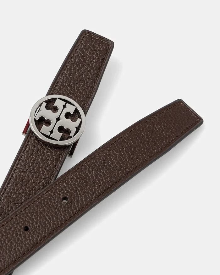 Tory Burch çift taraflı kadın deri kemer Miller