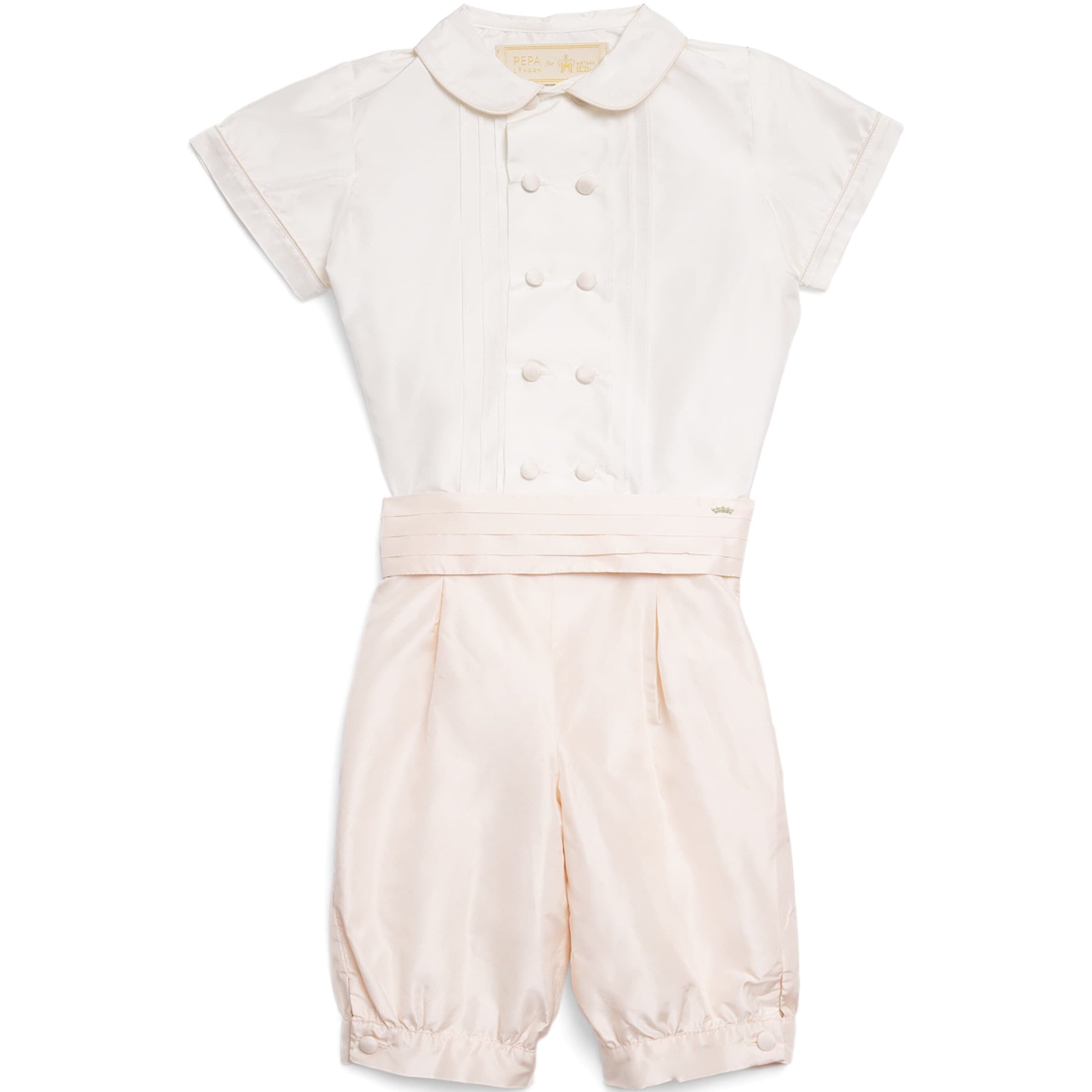 PEPA LONDON x Historic Royal Palaces Silk Shirt And Trousers Set (2-4 Years)