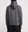 Polo Ralph Lauren Grey Cotton-Blend Zip-Up Hoodie