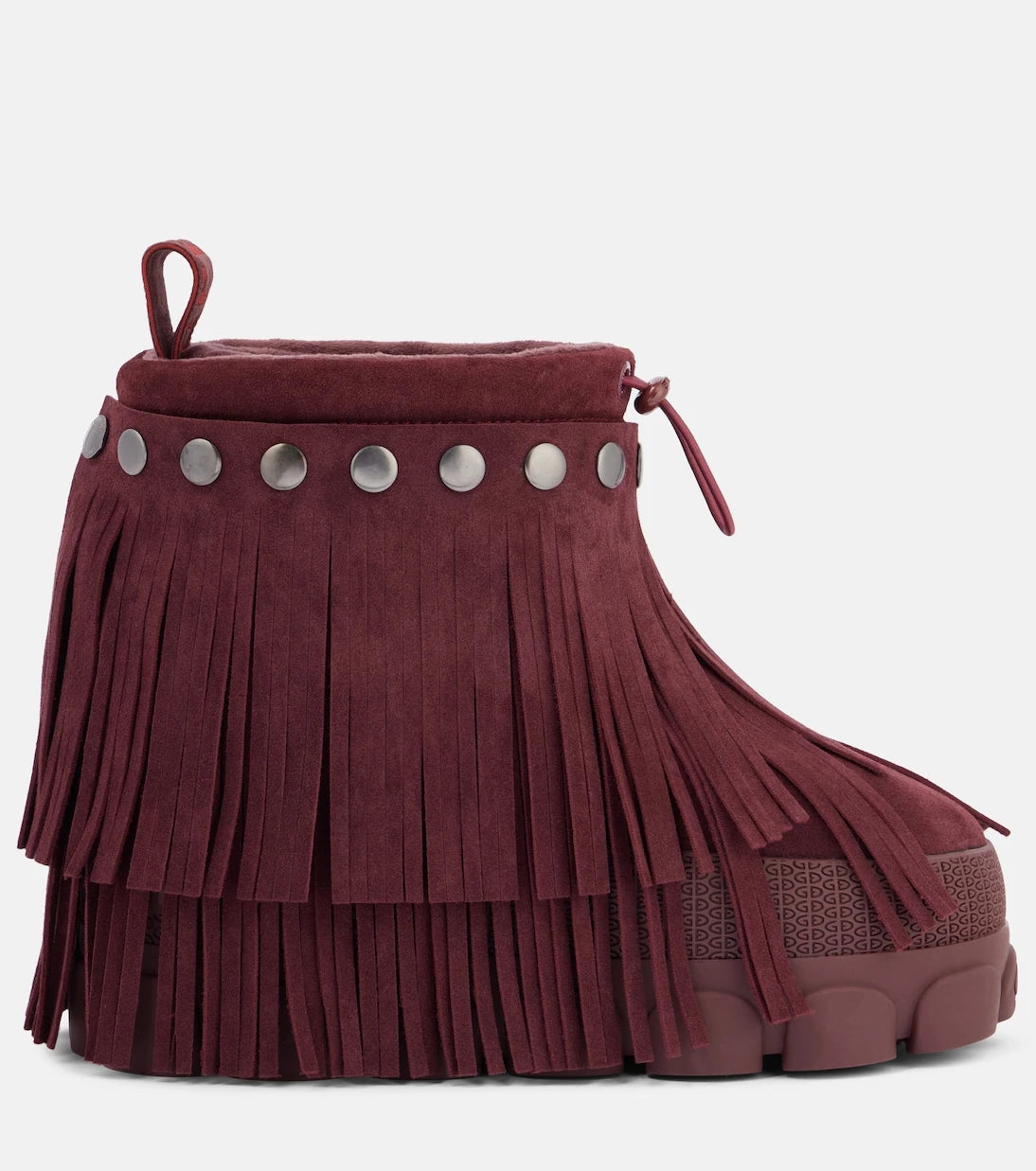 Goldbergh - Vergara fringed suede snow boots