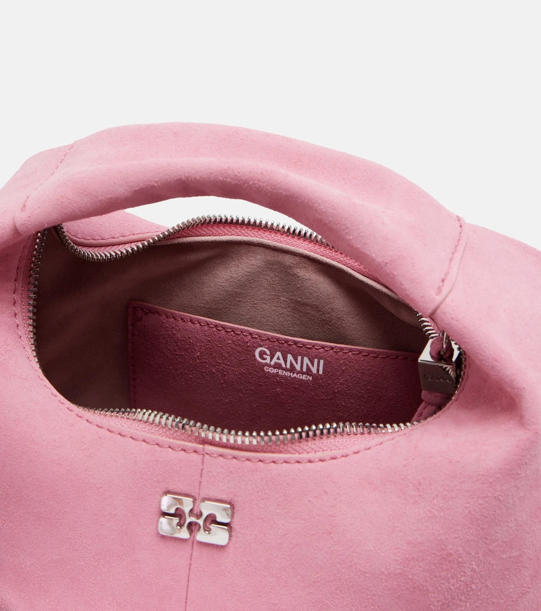 Ganni - Mini top-handle bag
