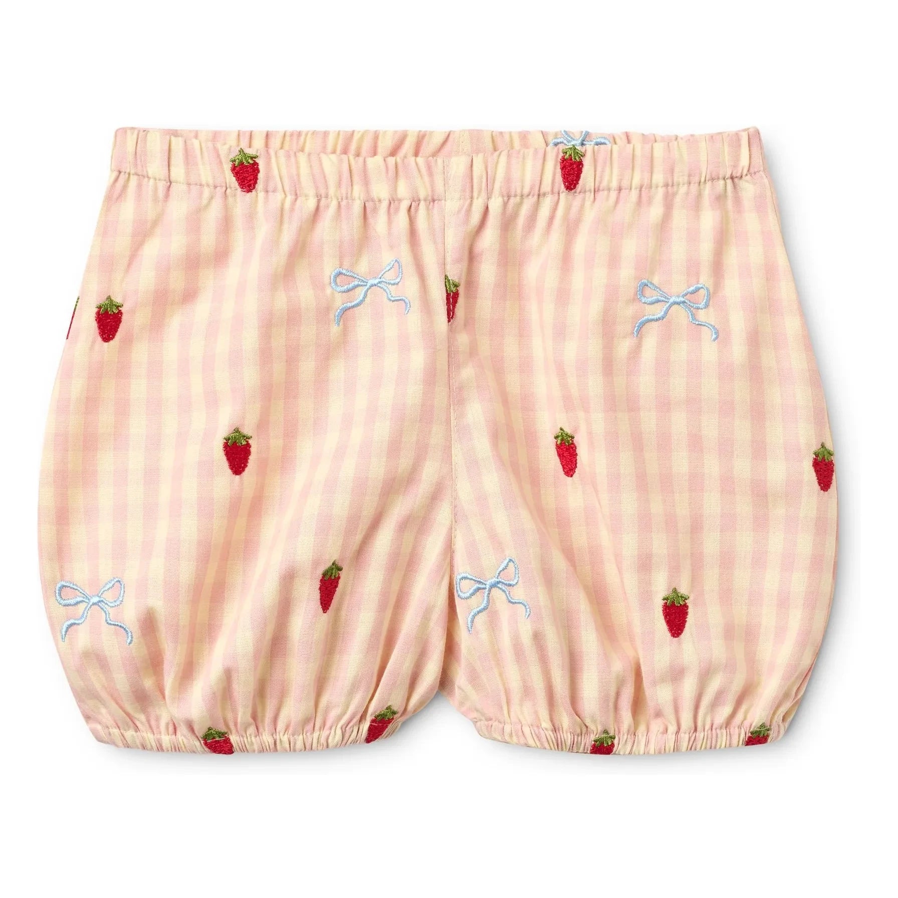 Flöss - Dolly Vichy blouse and shorts set | Apricot