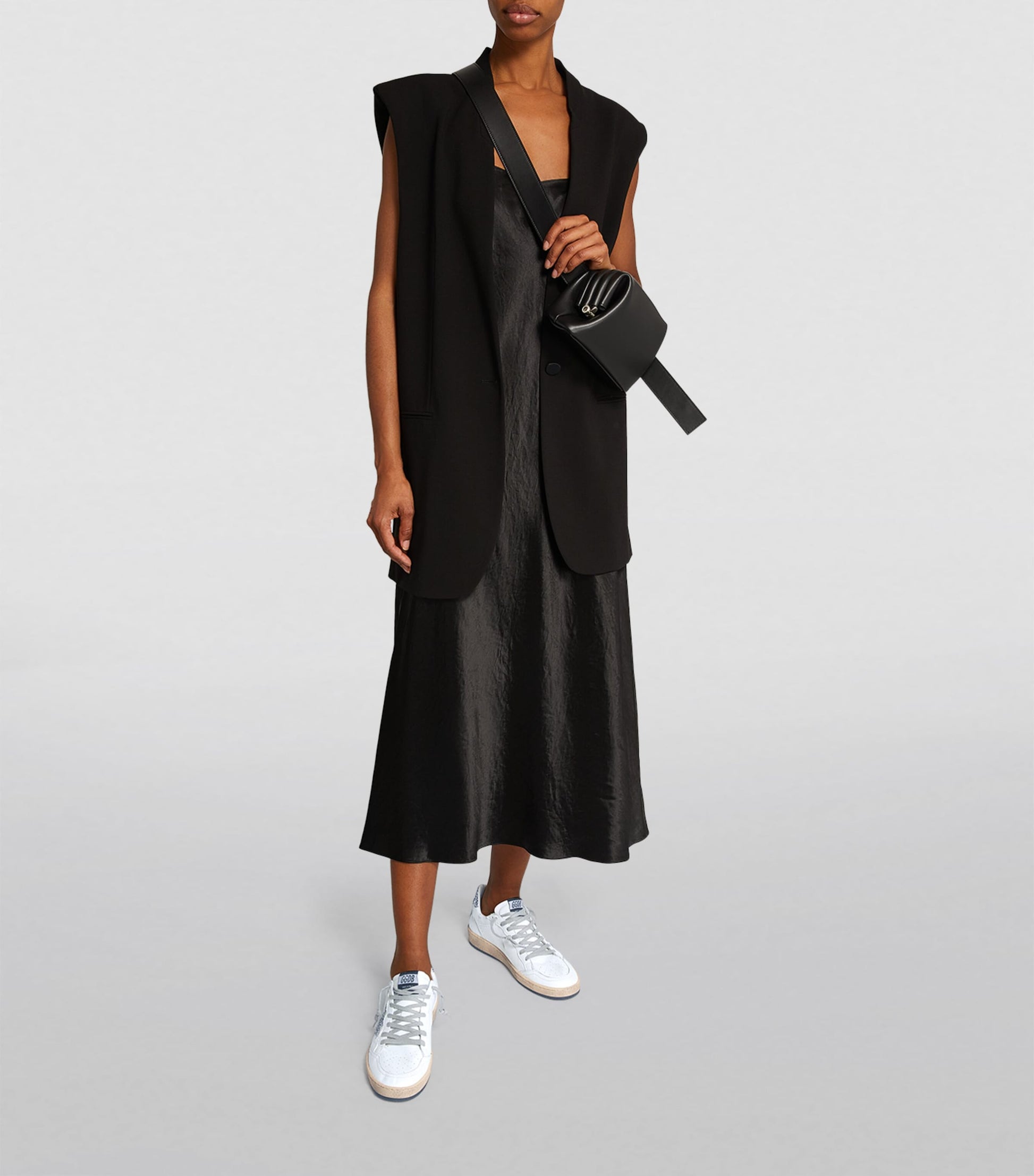 White Leather Ball Star Sneakers