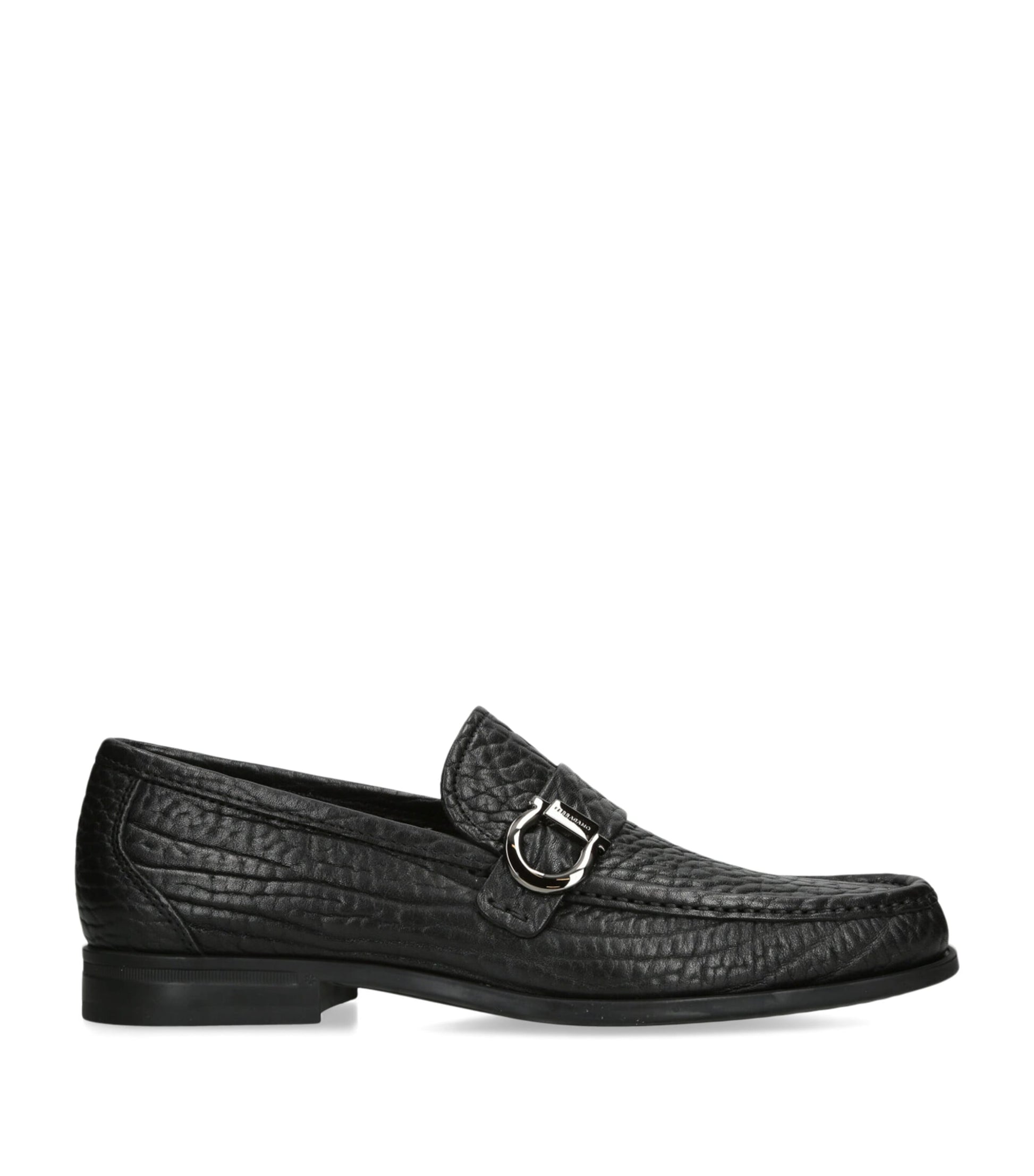 Salvatore Ferragamo Leather Caspian Loafers