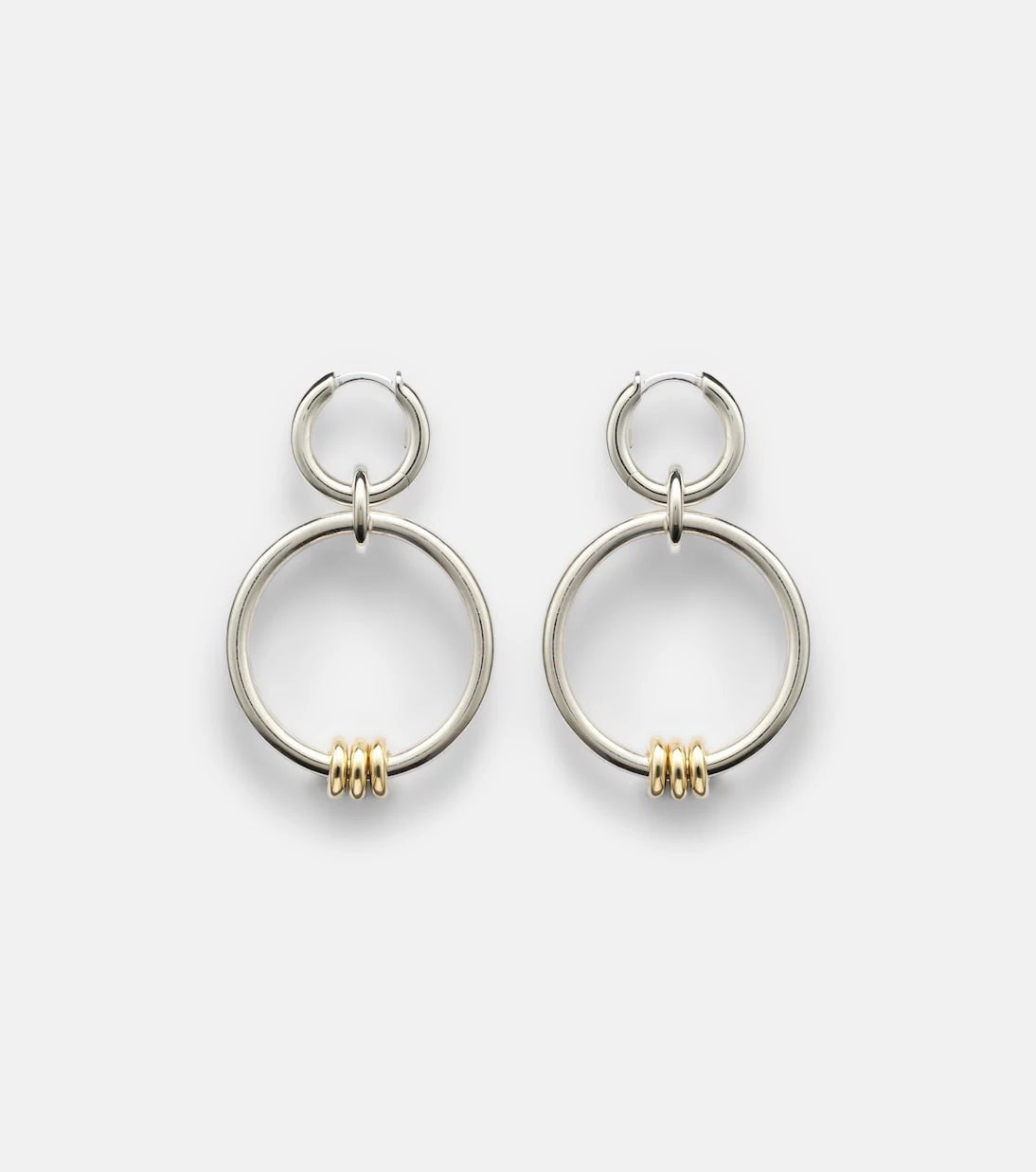 Spinelli Kilcollin - Asha sterling silver and 18kt gold earrings
