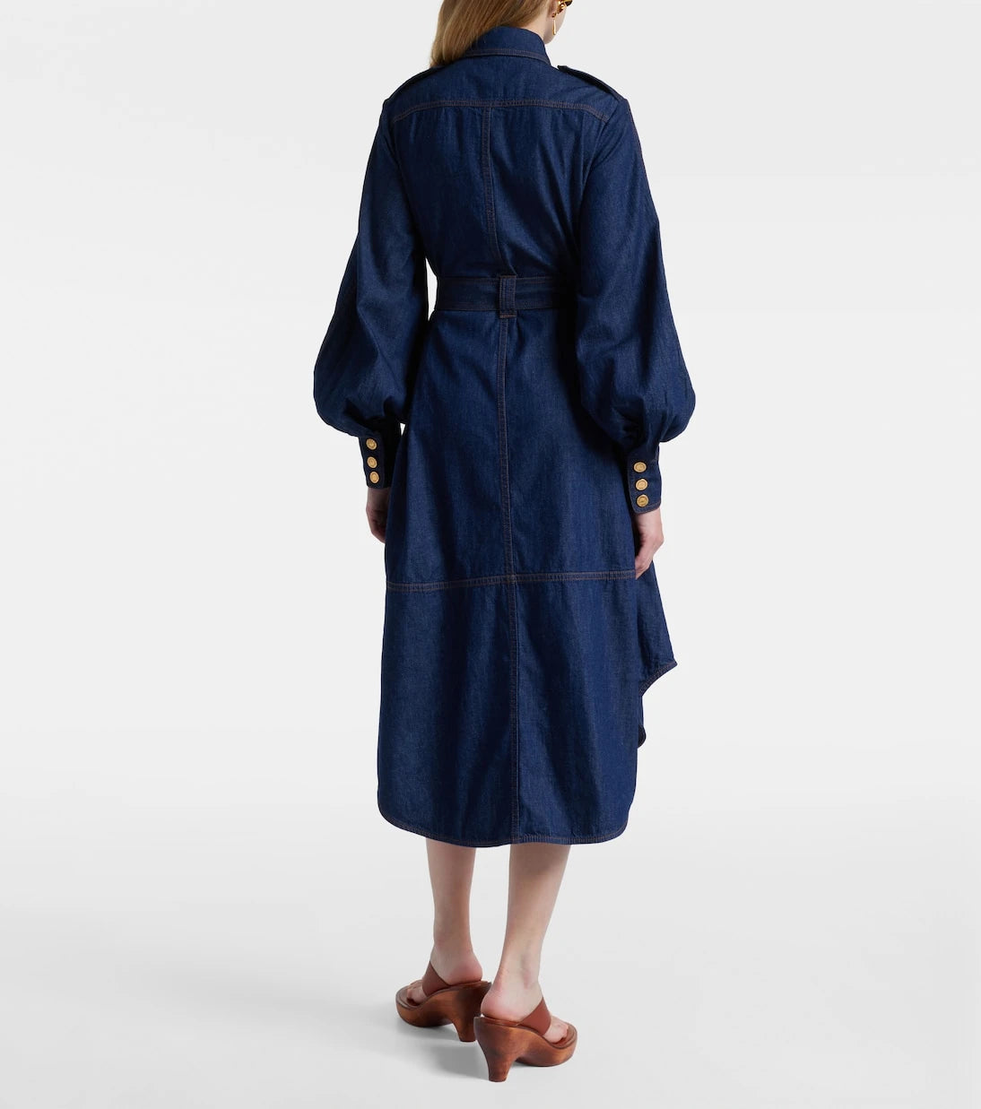 Zimmermann - Denim midi dress