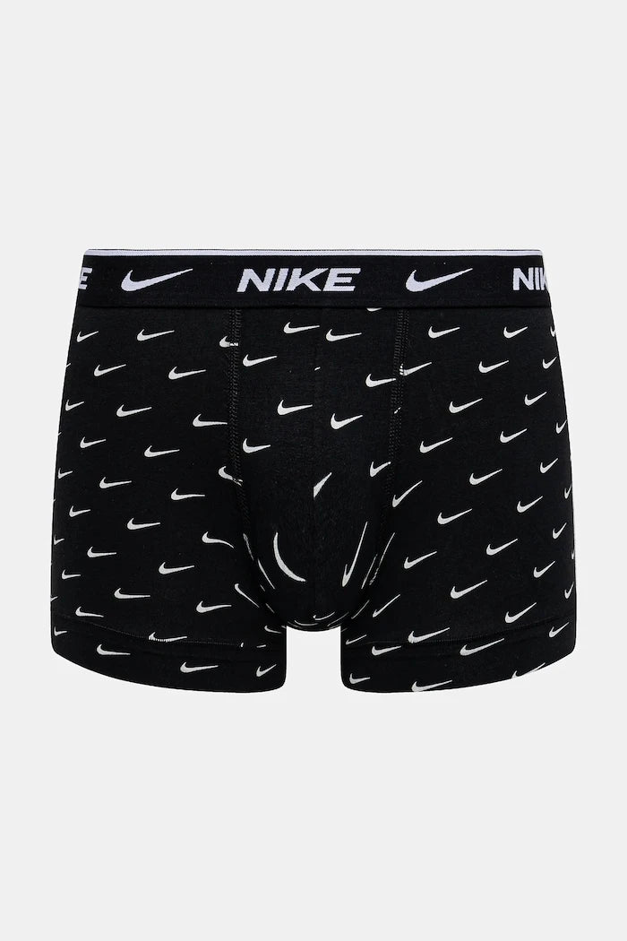 Nike pamuk ve elastanlı erkek dar boxer 3'lü paket