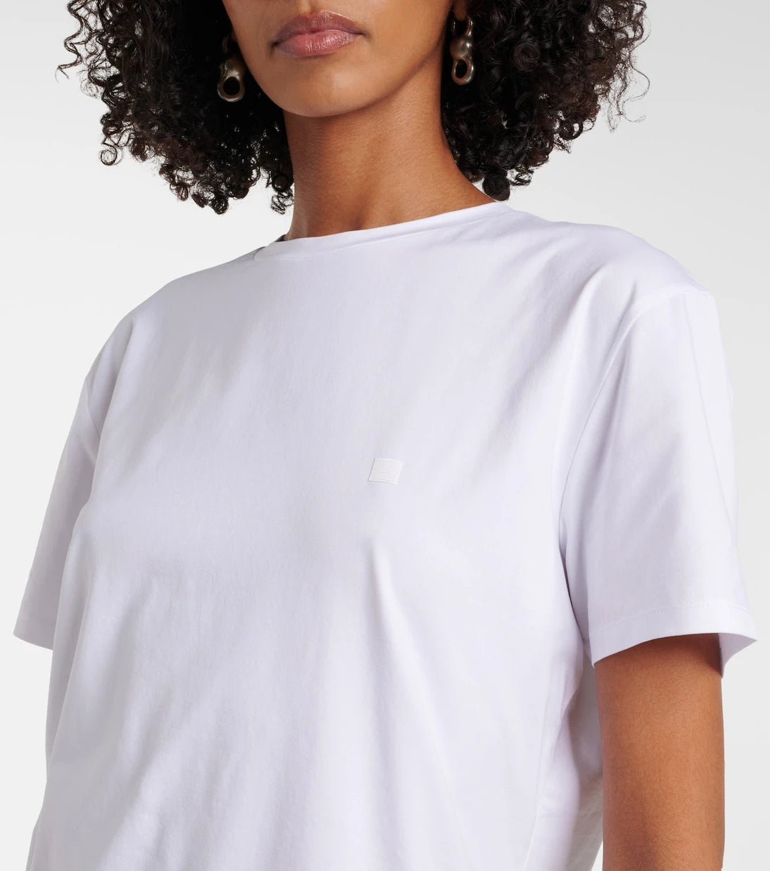 Acne Studios - Face cotton-blend jersey T-shirt