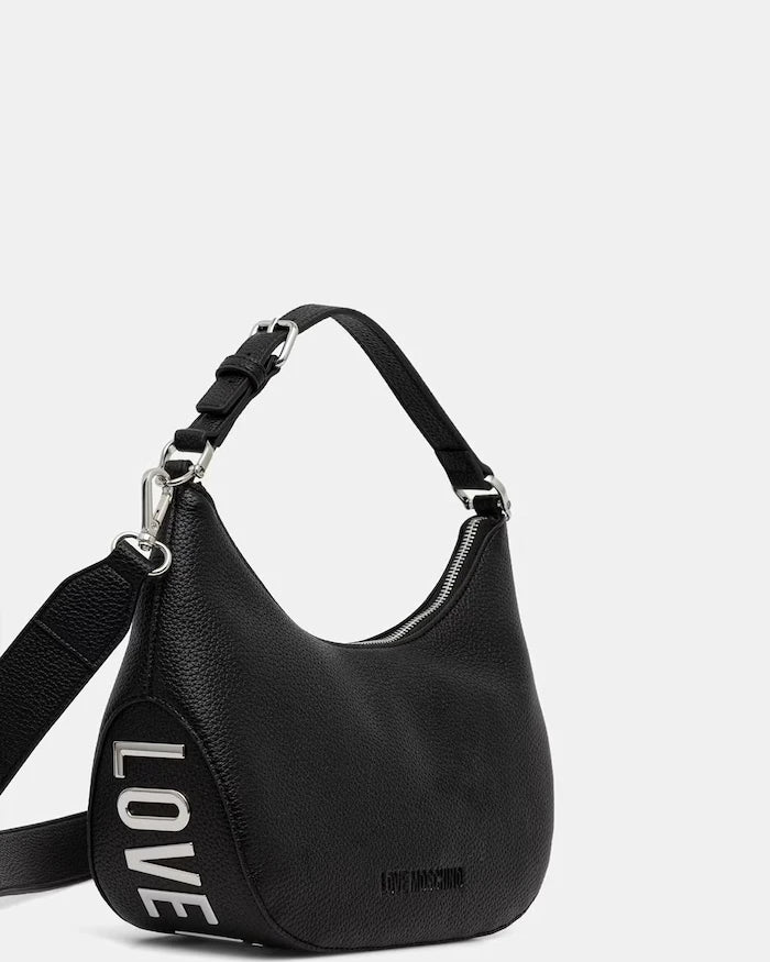 Love Moschino чанта тип хобо дамска от имитация на кожа