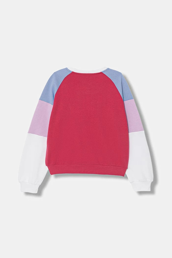 United Colors of Benetton Çocuk Pamuklu Sweatshirt