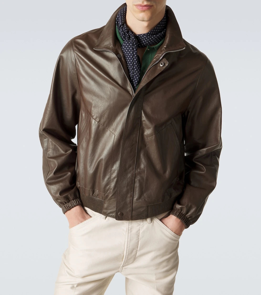 Tom Ford - Leather blouson jacket