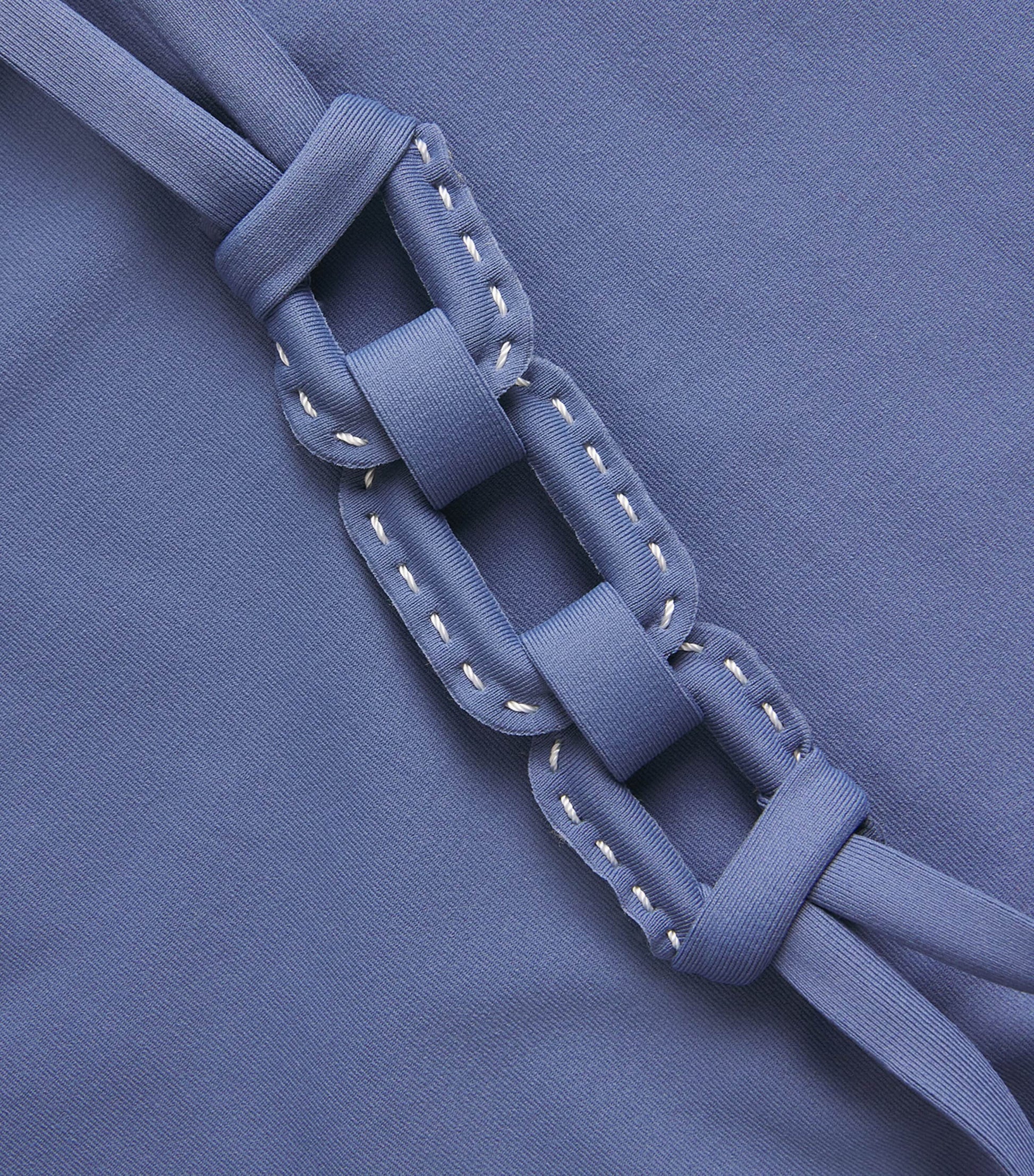 Blue Ring-Back Navale Swimsuit