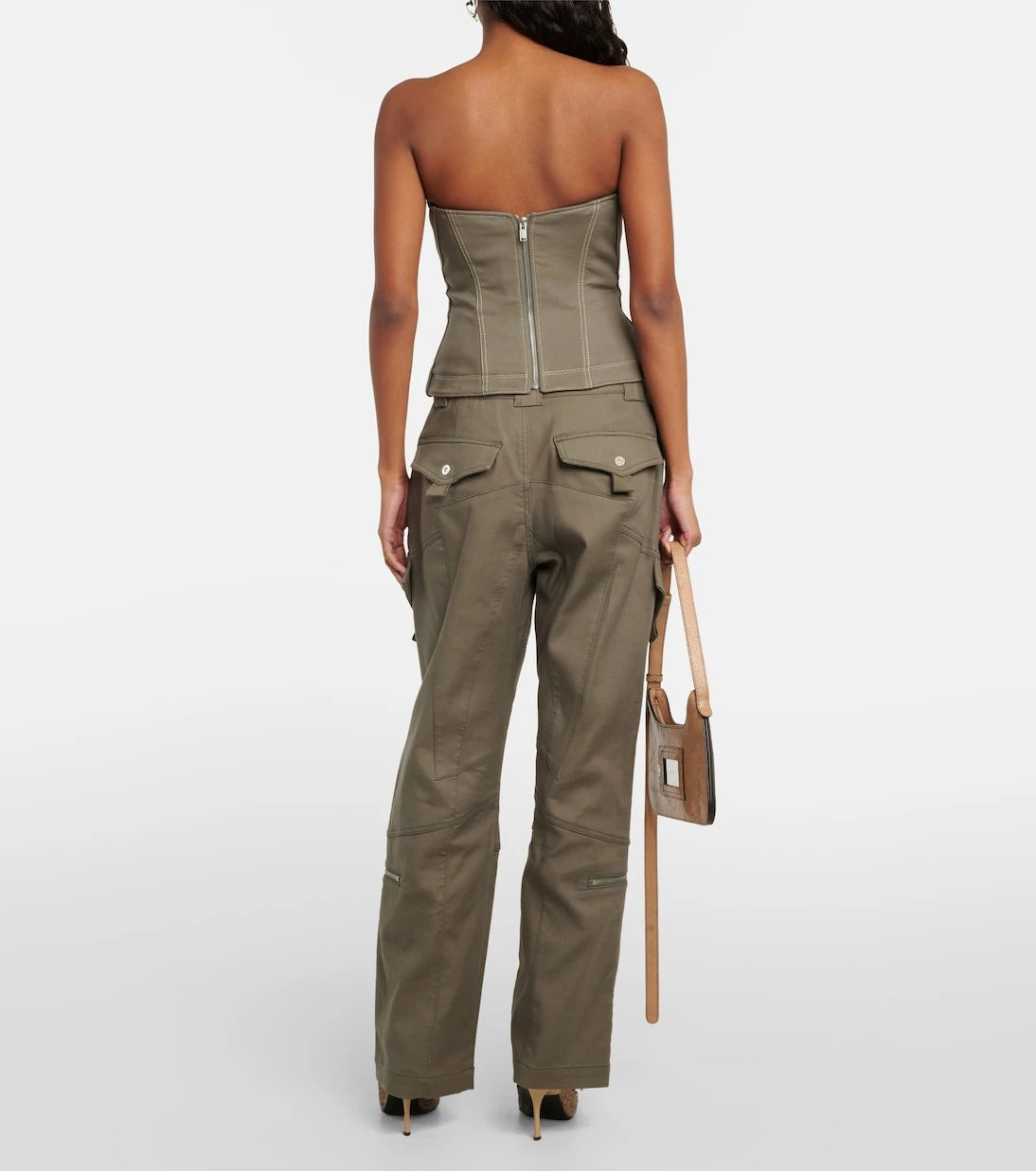 Dion Lee - Corset cotton top