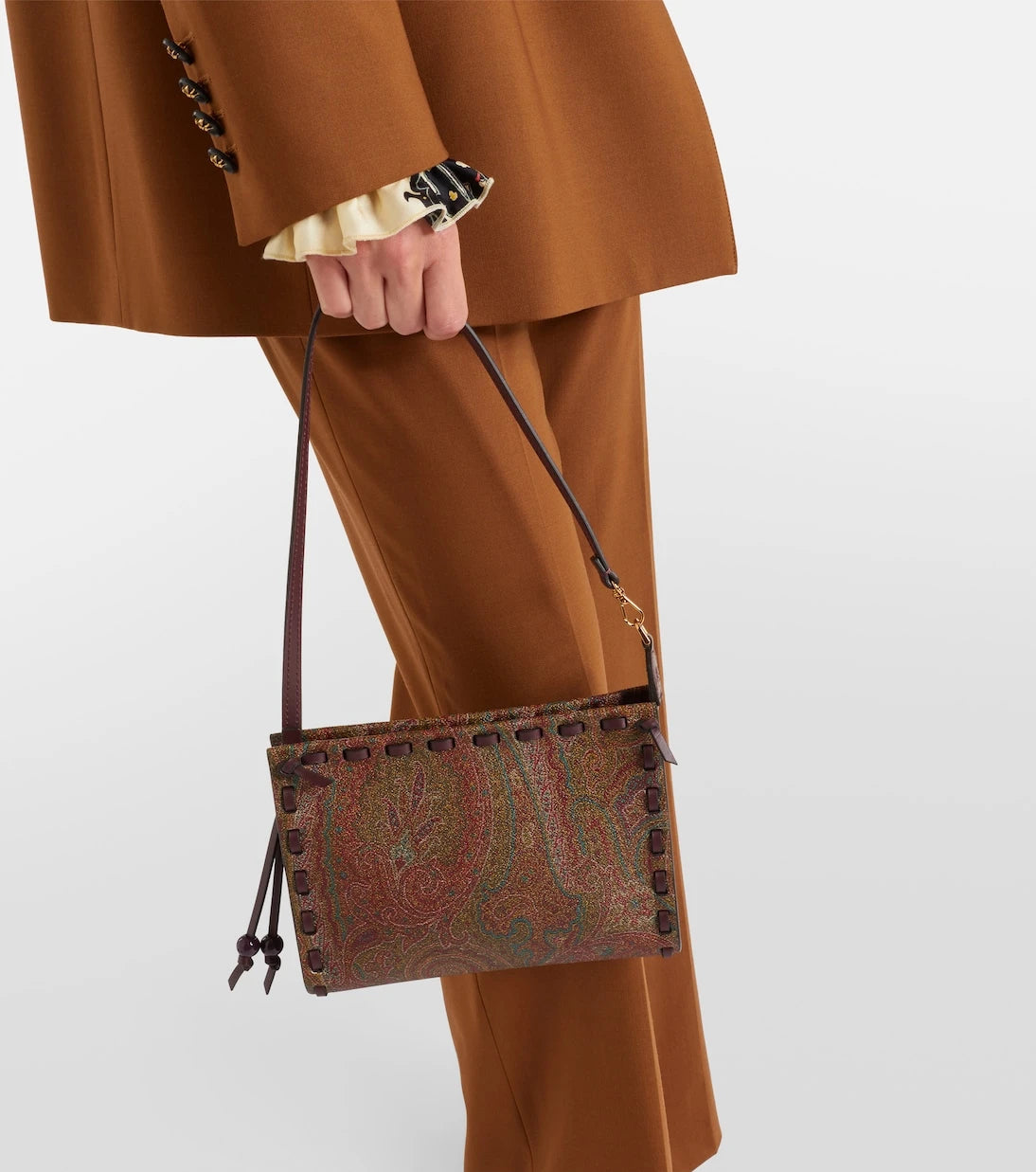 Etro - Arnica Small coated canvas pouch