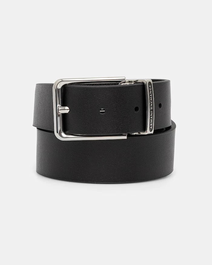 Armani Exchange Erkek Deri Kemer
