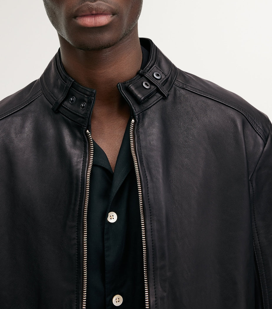 Black Cora Leather Jacket