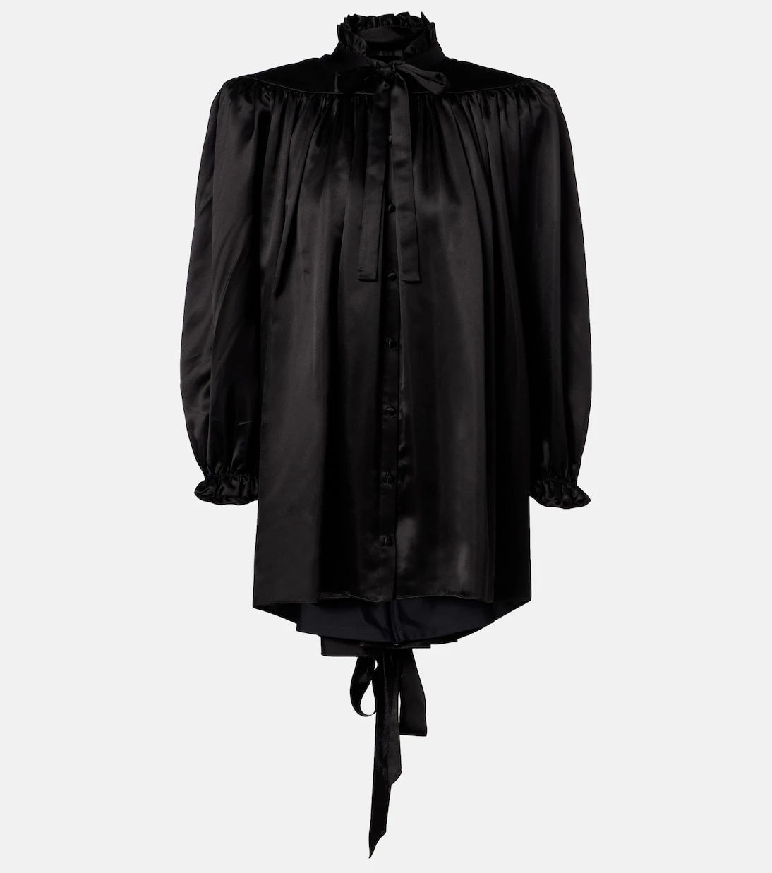 Balenciaga - Silk satin blouse
