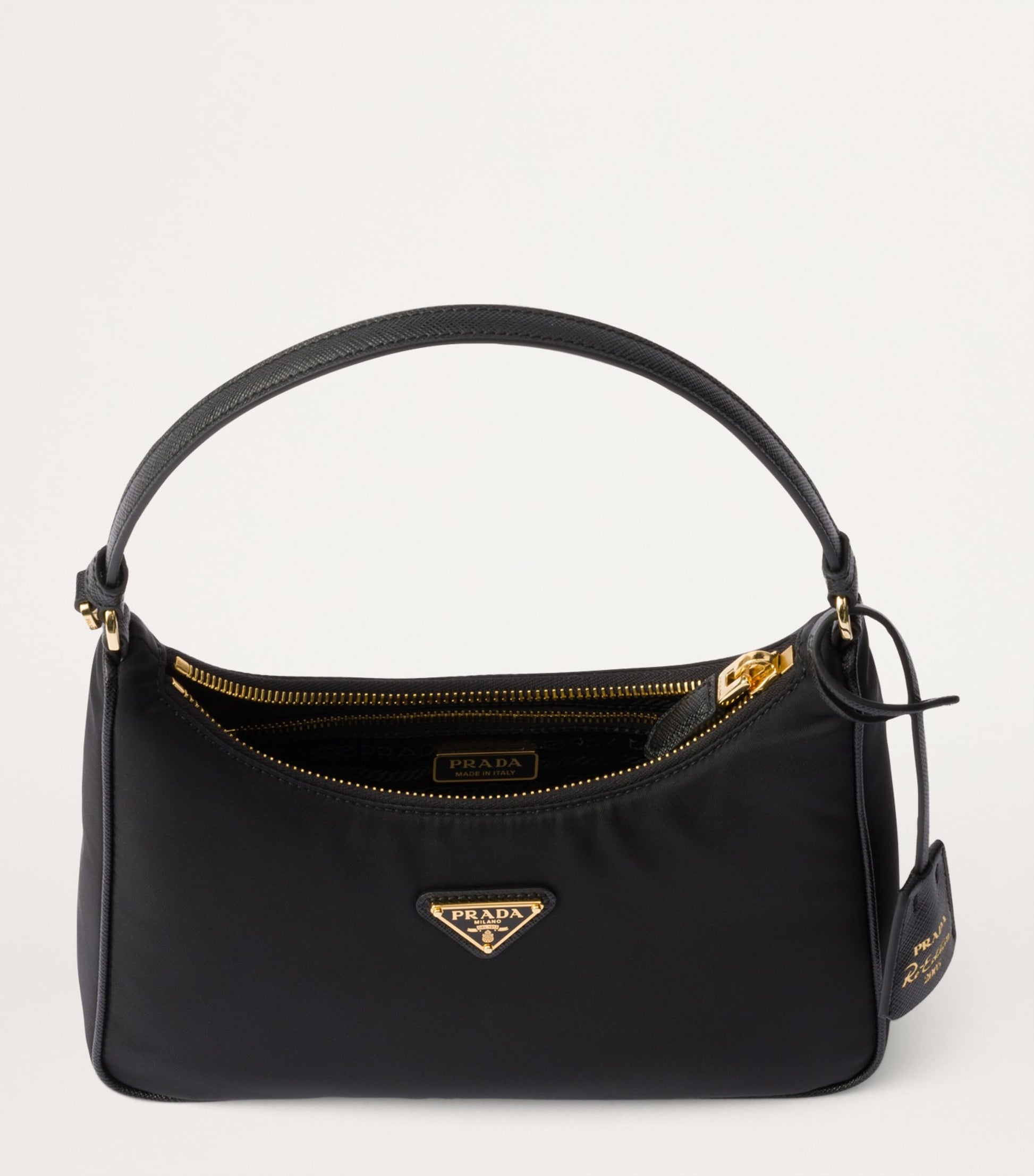 Prada Black Mini Re-Nylon Re-Edition 2005 Shoulder Bag